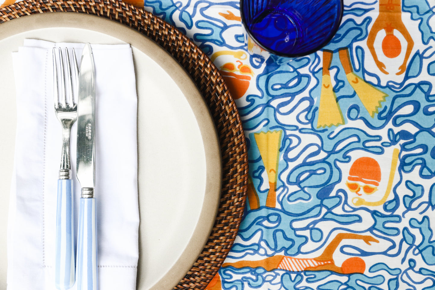Swimmers Table Cloth