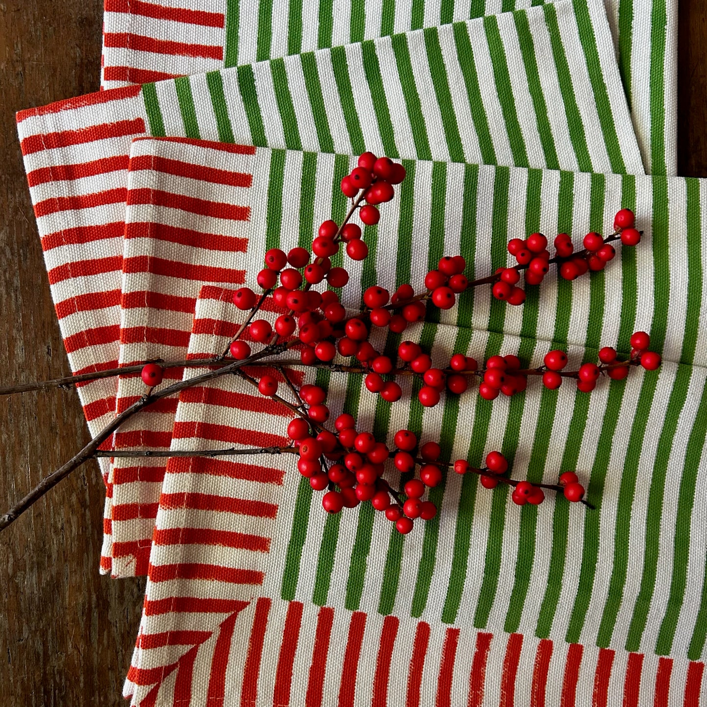 Le Stripe: Noel Placemats (set of 4)