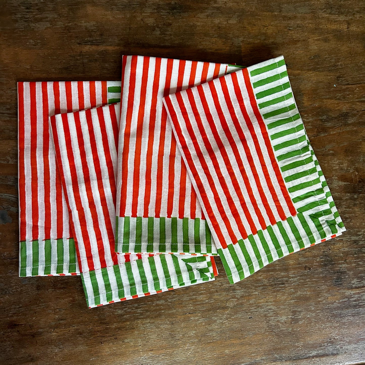 Le Stripe: Noel Napkins (set of 4)