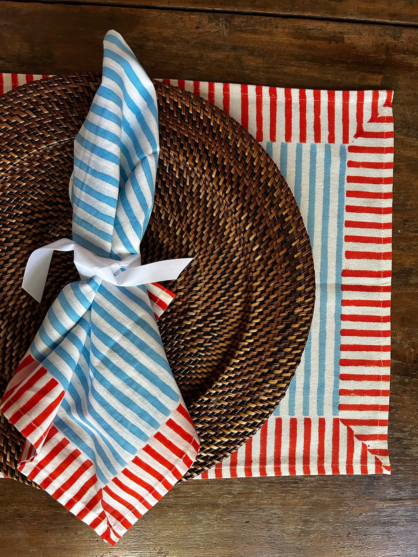 Le Stripe Napkins (set of 4)